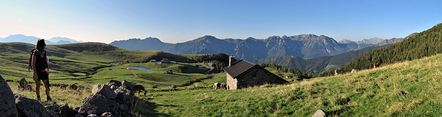 Vista sui Piani dell'Avaro